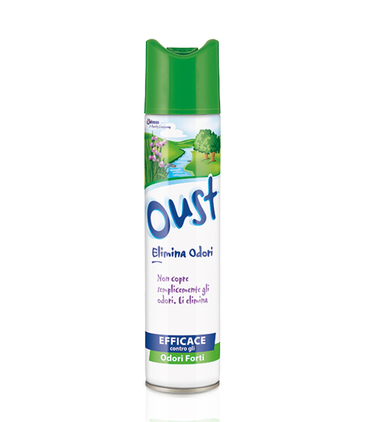 OUST elimina odori spray Efficace contro gli odori forti 300ml