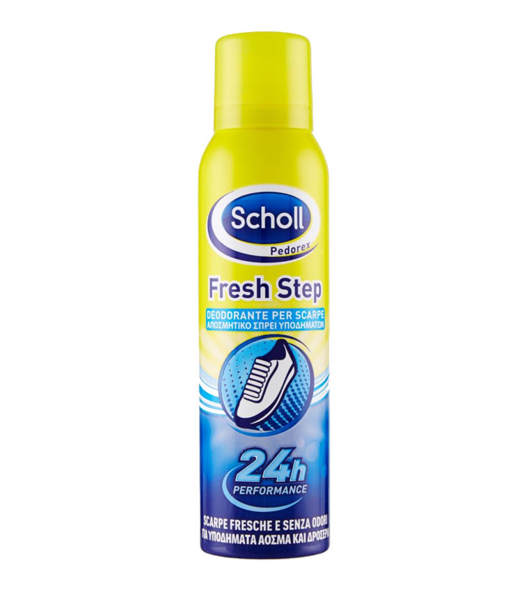 SCHOLL FRESH STEP Deodorante per Scarpe spray 150ml