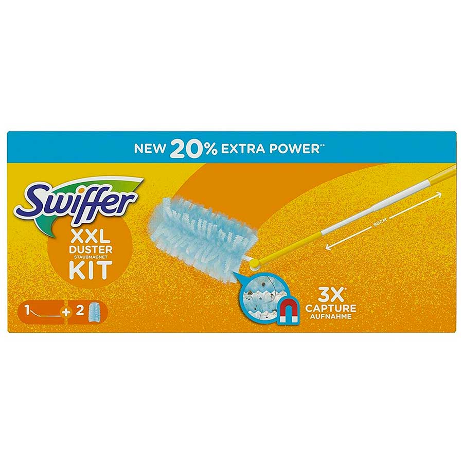 Swiffer XXL Duster Kit manico allungabile + 2 piumini - Il Mio Store