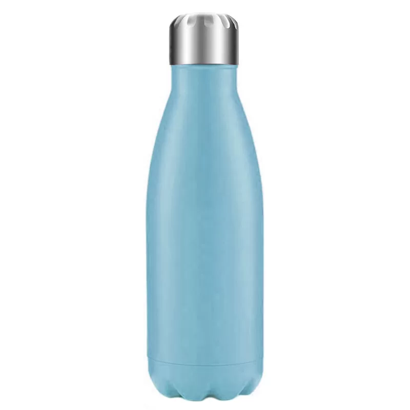 ZEBRA KING Borraccia termica in acciaio inox celeste 350ml - Il Mio Store