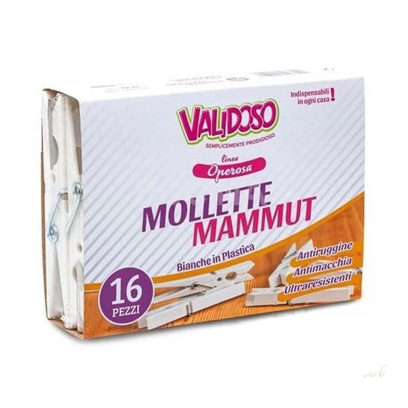 VALDISO MAMMUT Mollette da bucato - 384pz - Il Mio Store